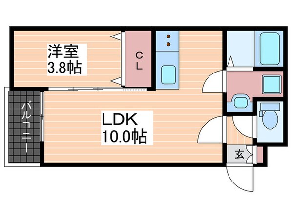 COCOAS廿日市駅前の物件間取画像